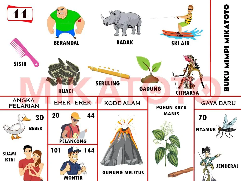 buku mimpi erek erek togel 44